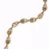 Elegant Brass Knot Bracelet