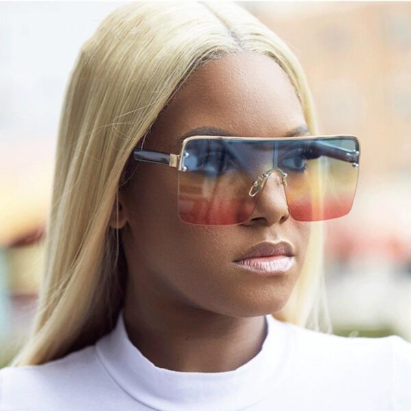Stylish Gradient Aviator Glasses