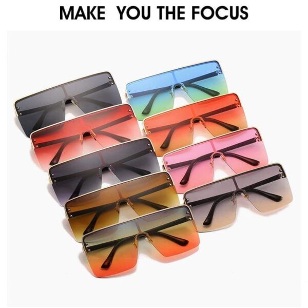 Stylish Gradient Aviator Glasses