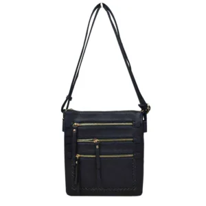 Stylish Black Crossbody Bag