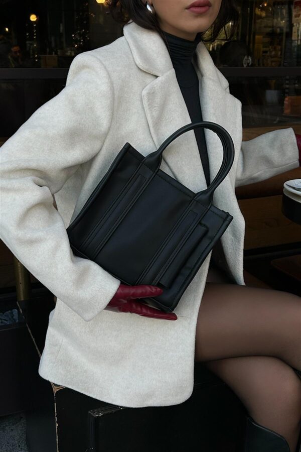Elegant Black Tote Bag