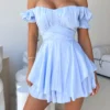 Elegant Off-Shoulder Summer Dress