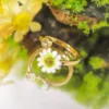 Daisy Delight Adjustable Ring