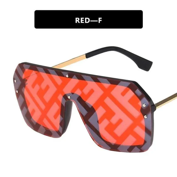 Trendy Geometric Tortoiseshell Sunglasses