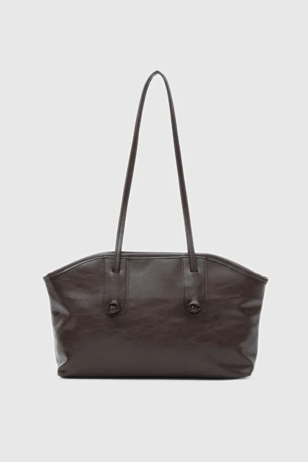 Elegant Chocolate Brown Handbag
