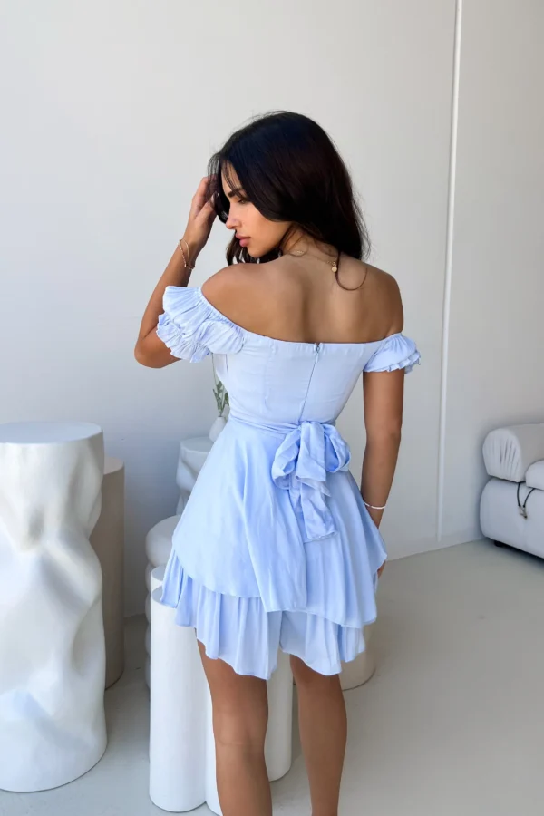 Elegant Off-Shoulder Summer Dress