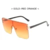 Stylish Gradient Aviator Glasses