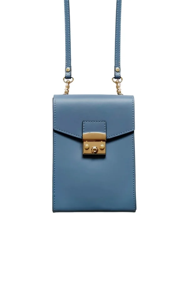 Chic Blue Crossbody Bag