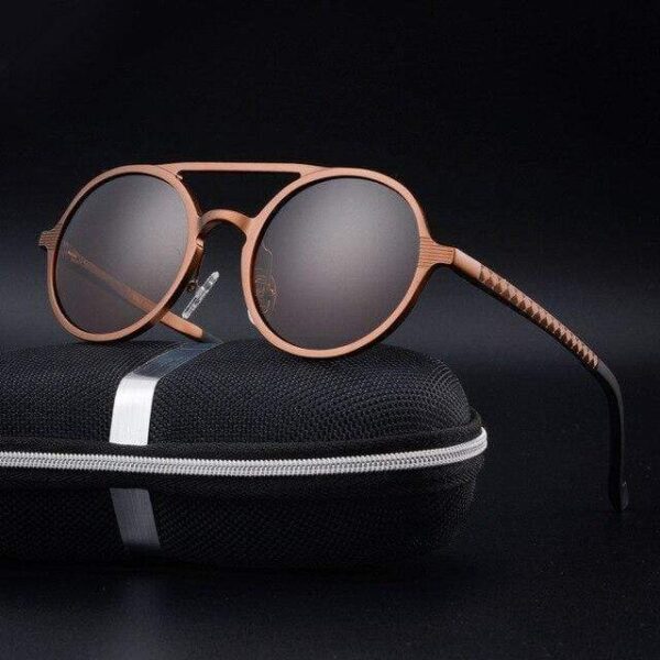 Elegant Classic Round Sunglasses