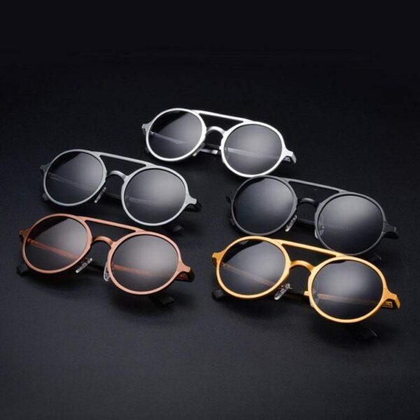 Elegant Classic Round Sunglasses