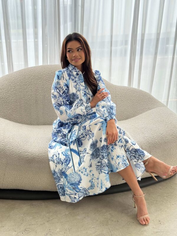 Elegant Floral Midi Dress