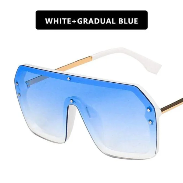 Trendy Geometric Tortoiseshell Sunglasses