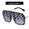 Trendy Geometric Tortoiseshell Sunglasses