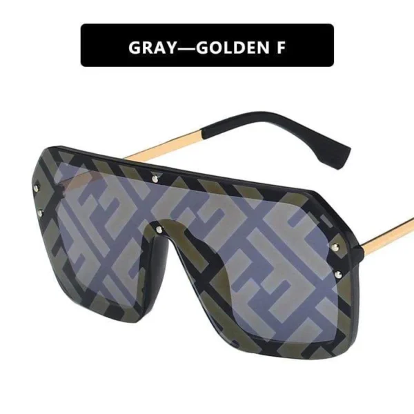Trendy Geometric Tortoiseshell Sunglasses