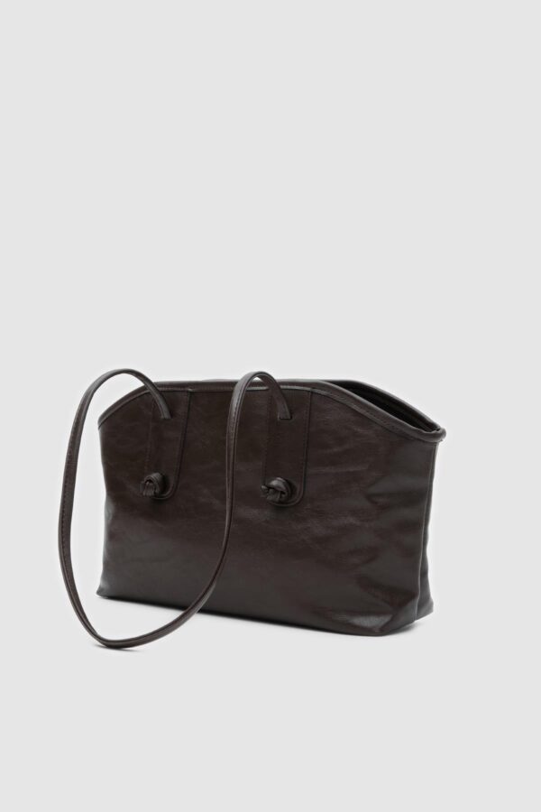 Elegant Chocolate Brown Handbag