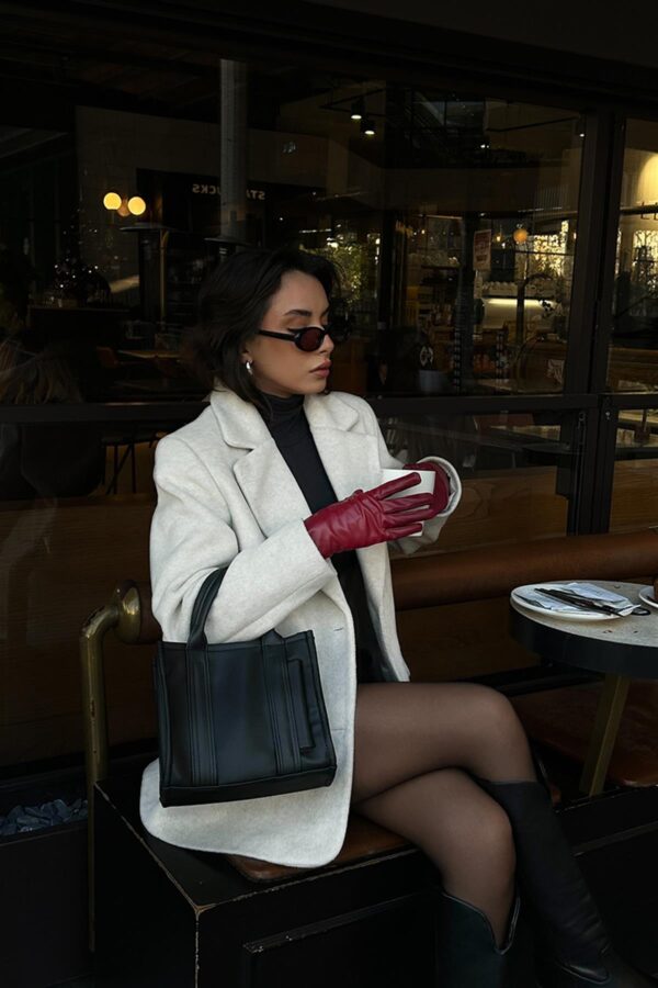 Elegant Black Tote Bag