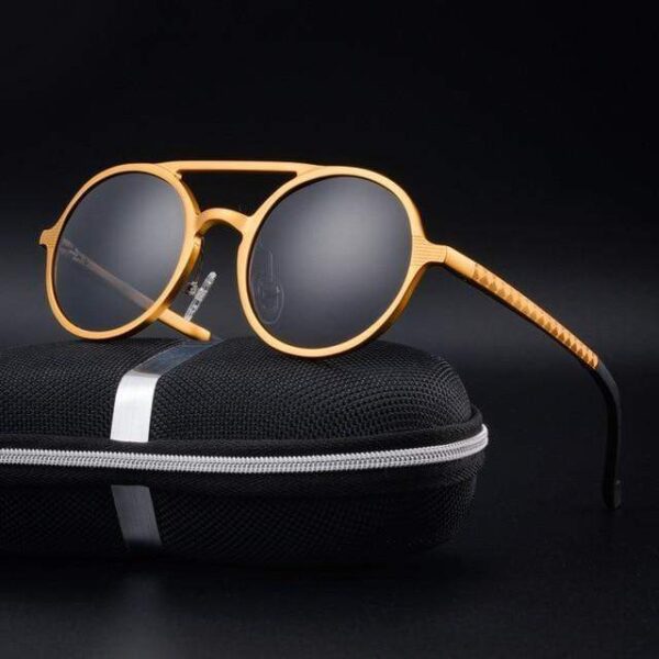 Elegant Classic Round Sunglasses