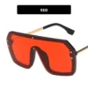 Trendy Geometric Tortoiseshell Sunglasses