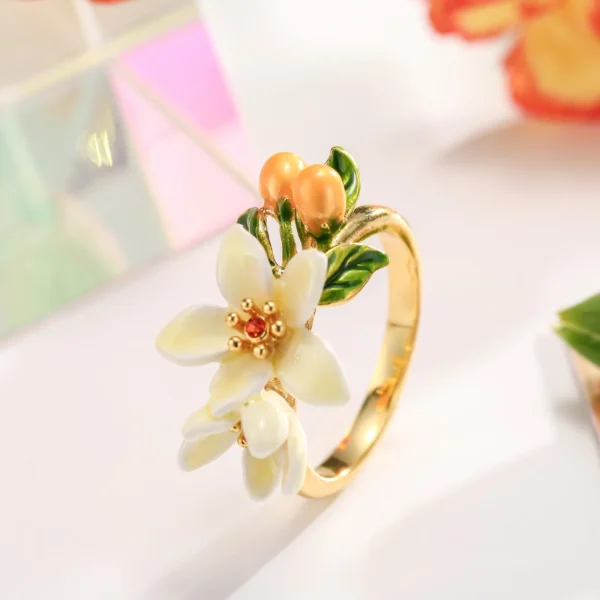 Delicate Bloom Ring