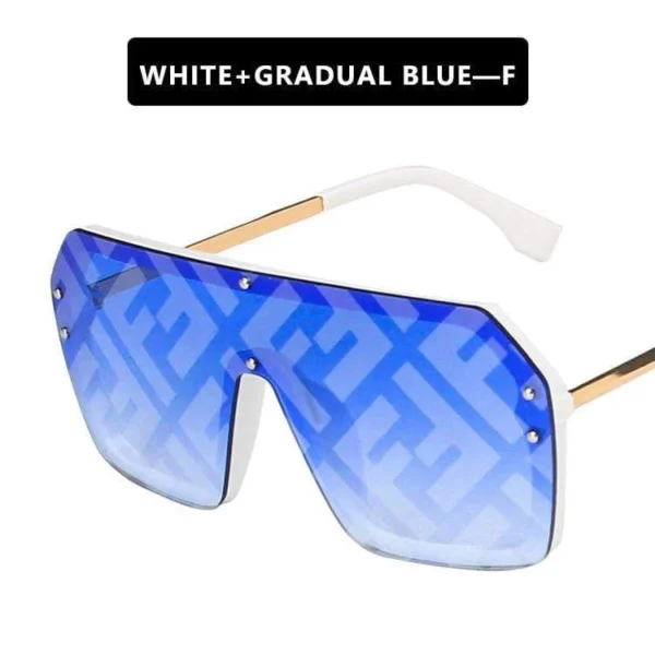 Trendy Geometric Tortoiseshell Sunglasses