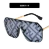 Trendy Geometric Tortoiseshell Sunglasses