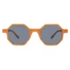 Chic Octagonal Frame Sunglasses
