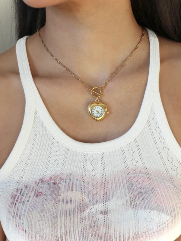 Timeless Heart Pendant Necklace