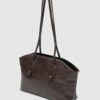 Elegant Chocolate Brown Handbag