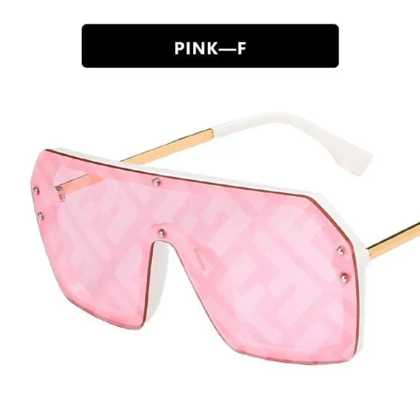 Trendy Geometric Tortoiseshell Sunglasses