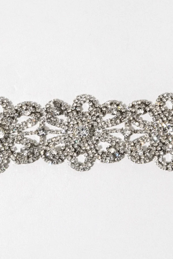 Elegant Crystal Choker Necklace