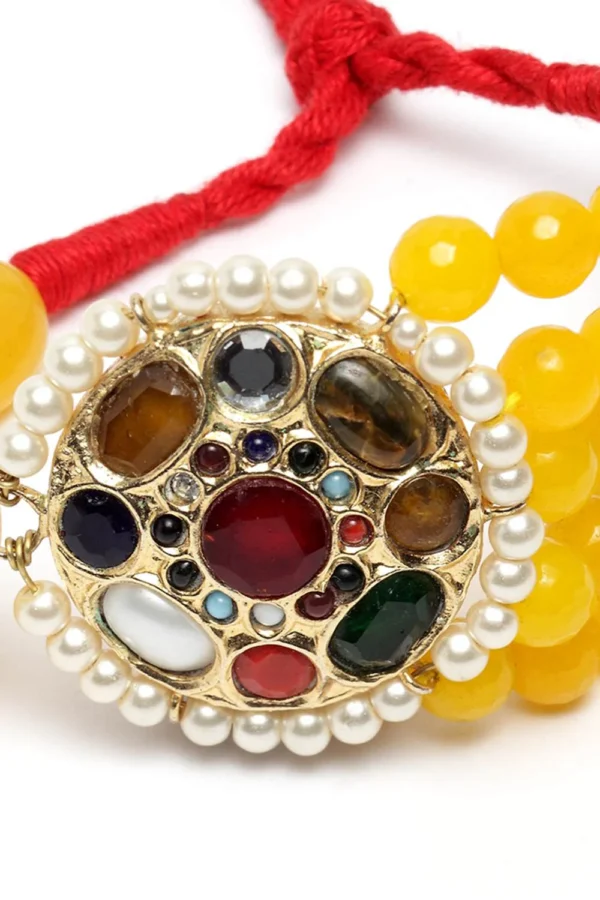 Elegant Multicolor Beaded Bracelet