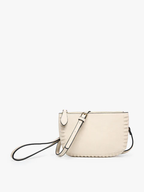 Elegant Cream Crossbody Bag