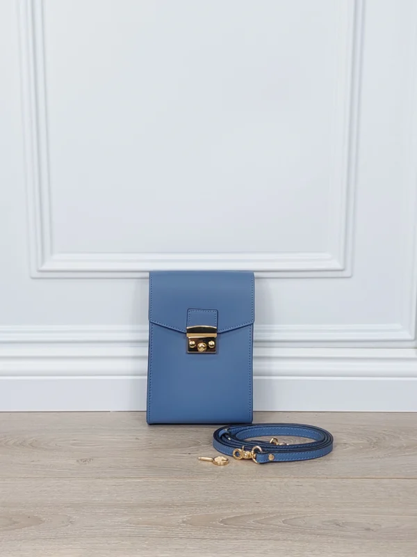 Chic Blue Crossbody Bag