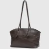 Elegant Chocolate Brown Handbag