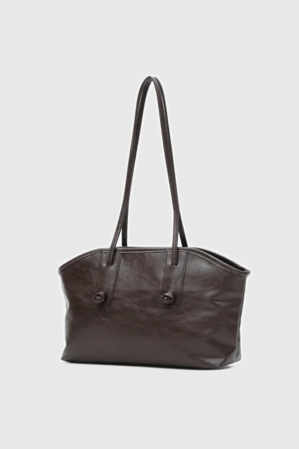Elegant Chocolate Brown Handbag