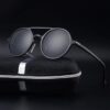 Elegant Classic Round Sunglasses
