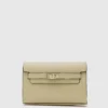 Elegant Beige Faux Leather Shoulder Bag