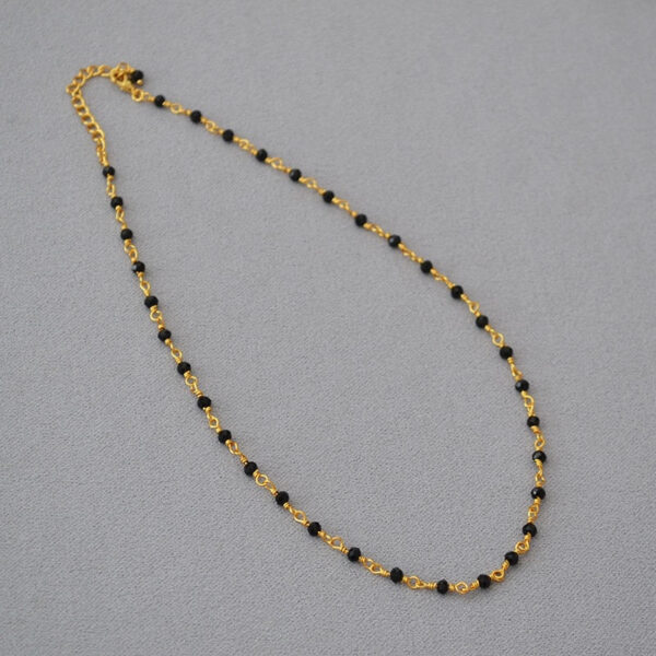 Elegant Bead Chain Necklace